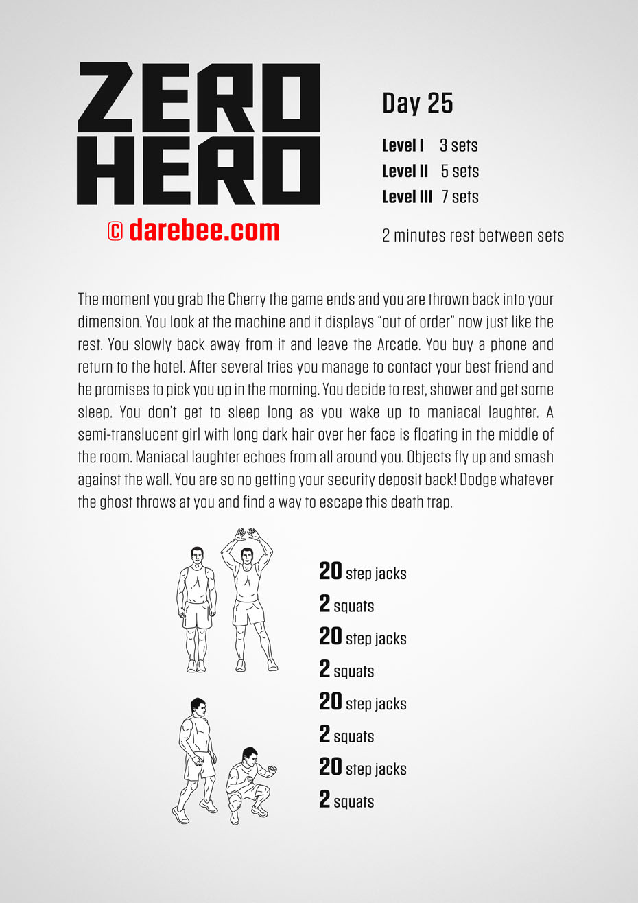 Zero Hero - 30 Day Low Impact Bodyweight Program