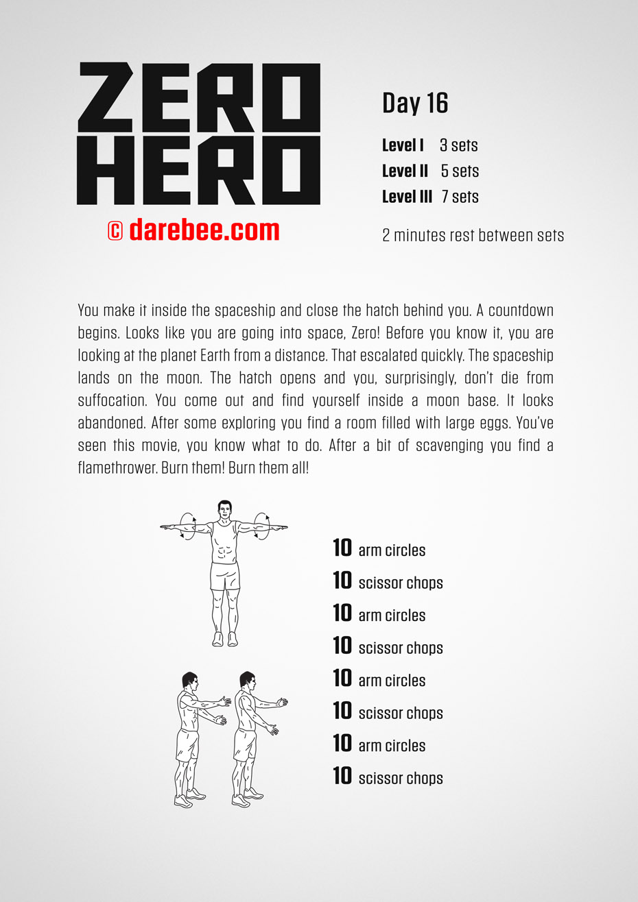 Zero Hero - 30 Day Low Impact Bodyweight Program