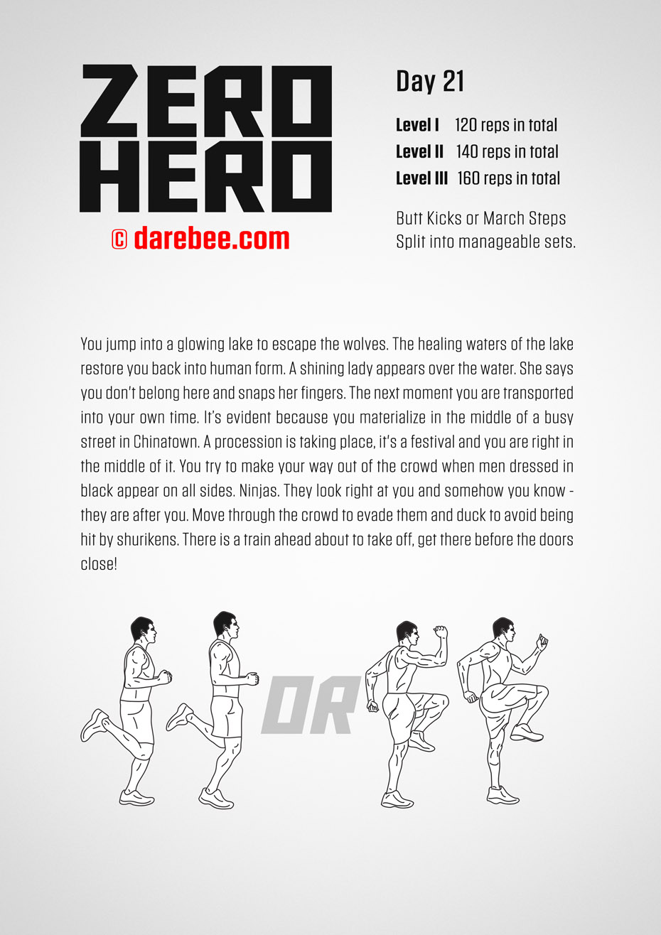 Zero Hero - 30 Day Low Impact Bodyweight Program