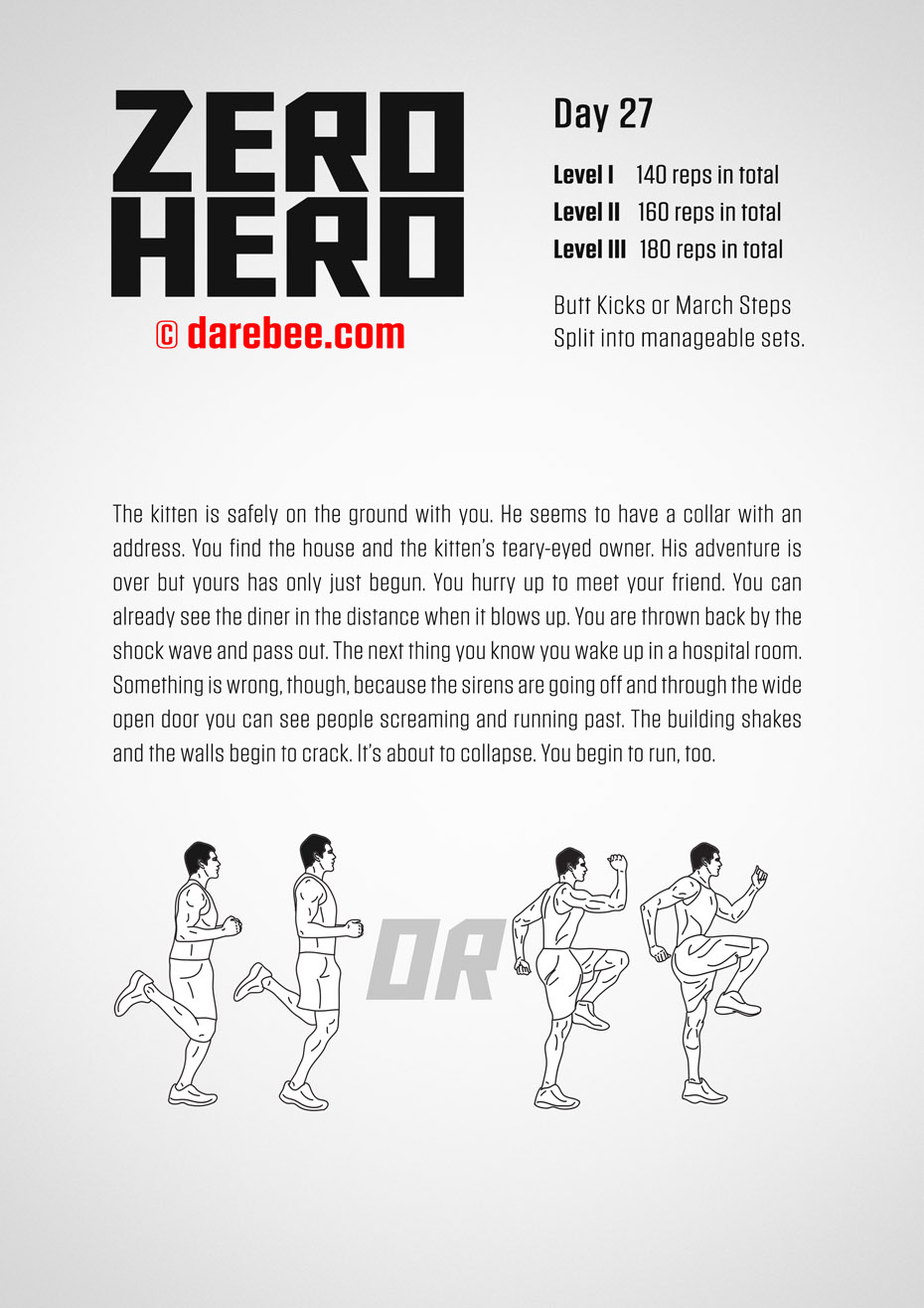 Zero Hero - 30 Day Low Impact Bodyweight Program