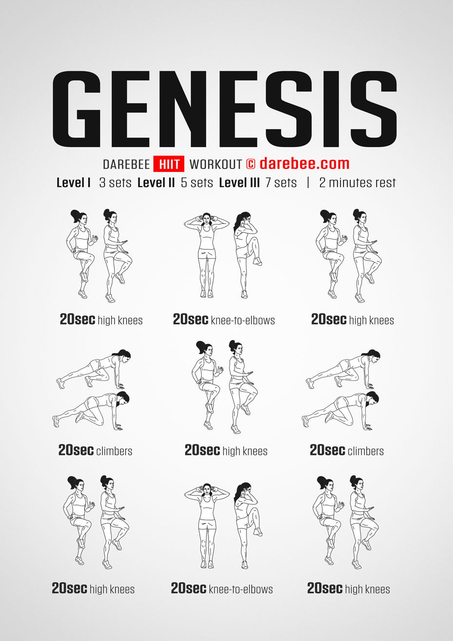 Darebee's Genesis workout image