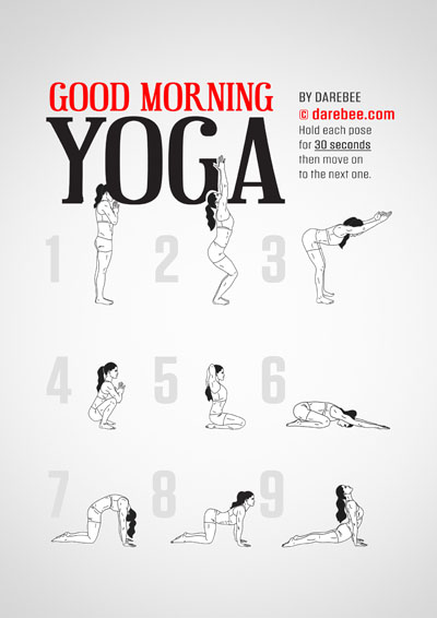 Good Morning Yoga free workout by Darebee